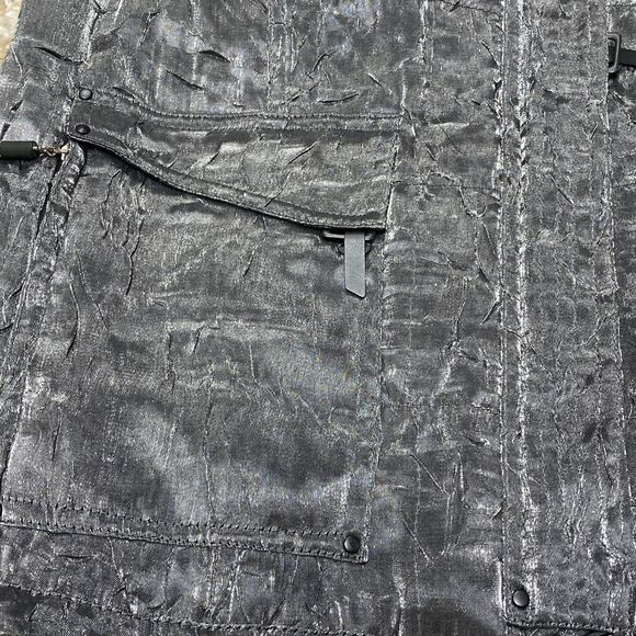 Jamie Sadock Gray Shimmer Vest Size Medium NWT - Picture 2 of 6